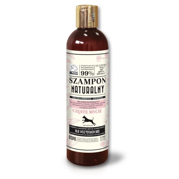 Szampon naturalny częste mycie 300ml CERTECH