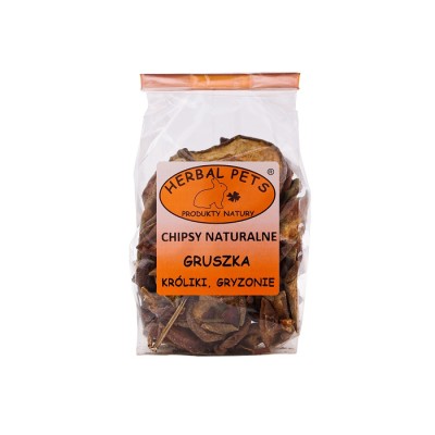 Chipsy naturalne gruszka 75g HERBAL PETS