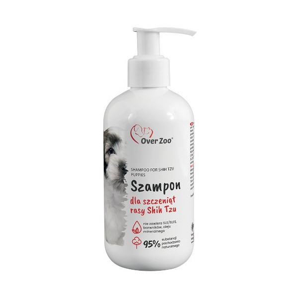 Szampon dla szczeniąt rasy Shih Tzu 250ml OVER ZOO