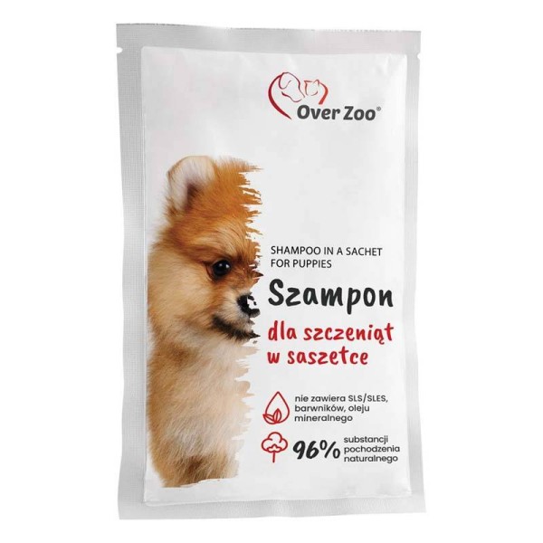 Szampon dla szczeniąt w saszetce 20 ml OVER ZOO
