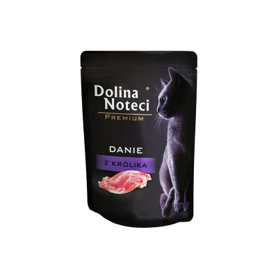 Karma dla kota danie z królika szasz.85g  DOLINA NOTECI