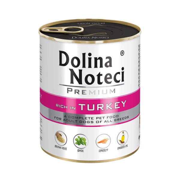 Karma dla psa indyk 800g DOLINA NOTECI