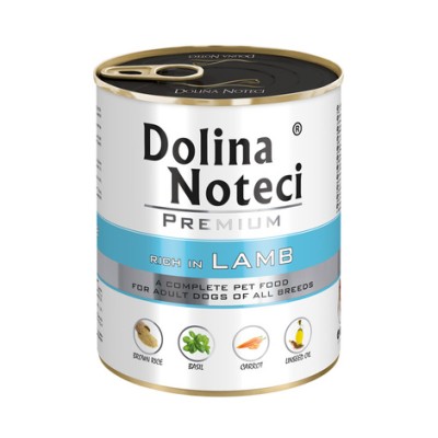 Karma dla psa jagnięcina 800g DOLINA NOTECI