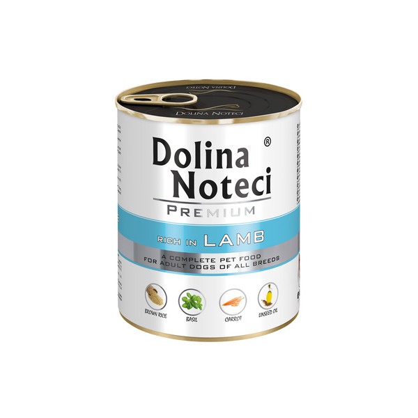 Karma dla psa jagnięcina 800g DOLINA NOTECI