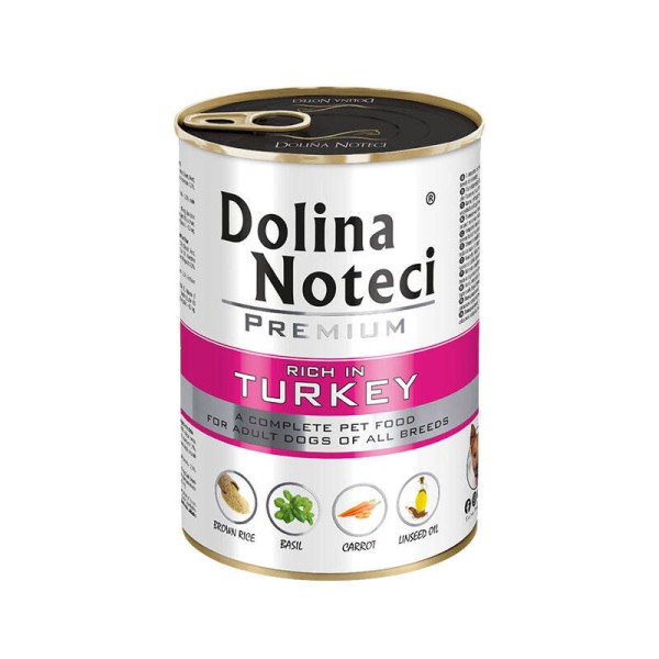 Karma dla psa indyk 400g DOLINA NOTECI