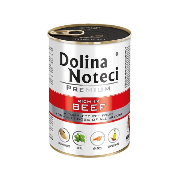 Karma dla psa wołowina 400g DOLINA NOTECI