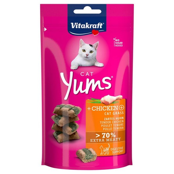 Cat YUMS z kocią trawka 40g VITAKRAFT