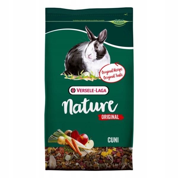 Cuni Nature Orginal 2,5 kg  pokarm dla świnki morskiej  VERSELELAGA