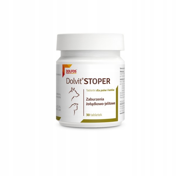 DolvIt Stoper tabletki dla psa i kota 30tabl Dolfos