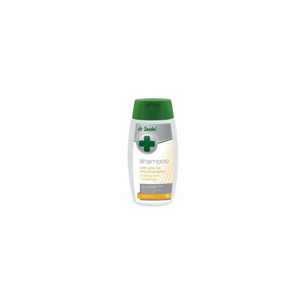 Szampon dla psa i kota z dziegciem 220ml Dr Seidel