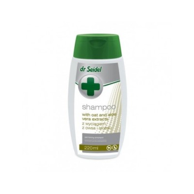 Szampon dla psa i kota z owsem i aloesem 220ml Dr Seidel