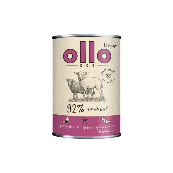 OLLO umami jagnięcina i wołowina 850g