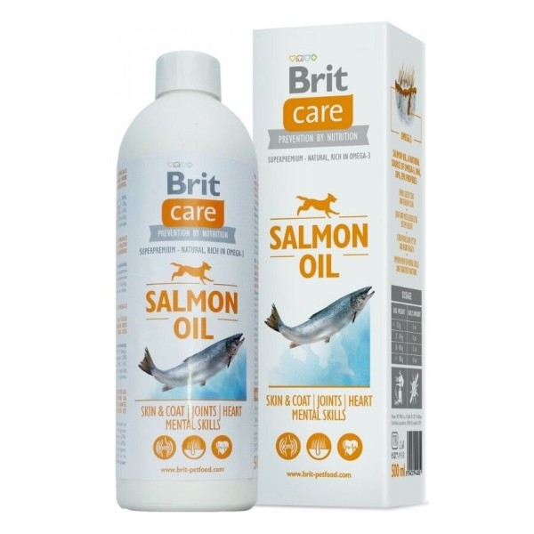Olej z łososia 500ml BRIT CARE