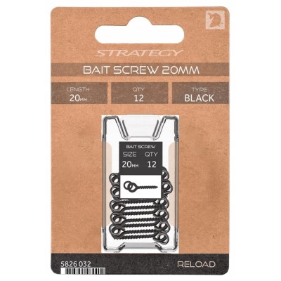 Strategy Wkręt do Kulek Reload Bait Screw 10mm/12szt