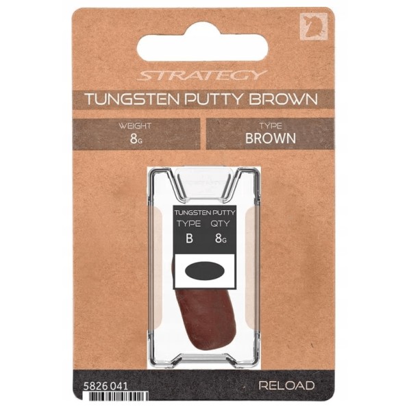 Strategy Pasta Dociążająca Reload Tungsten Putty Brown 8g