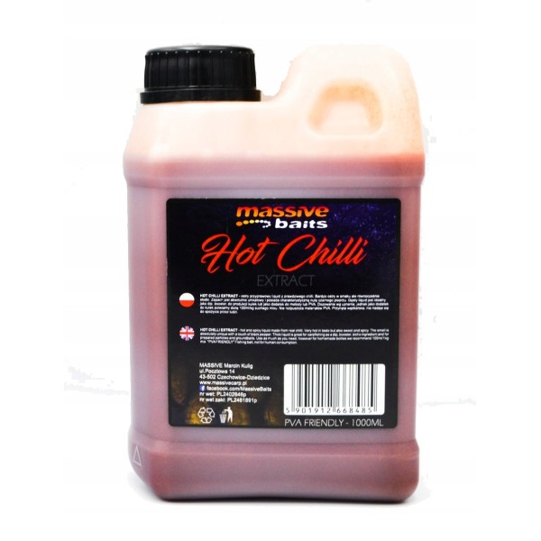 Massive Baits Zalewa Liquids Hot Chilli Extract 1L