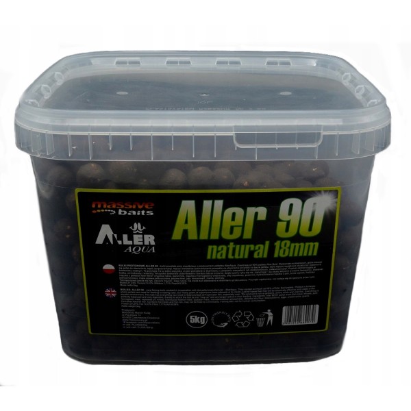 Massive Baits Kulki Aller 90 Natural 24mm 5kg