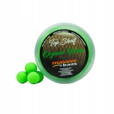 Massive Baits Kulki Organic Hemp Pop-Up 14mm/200ml