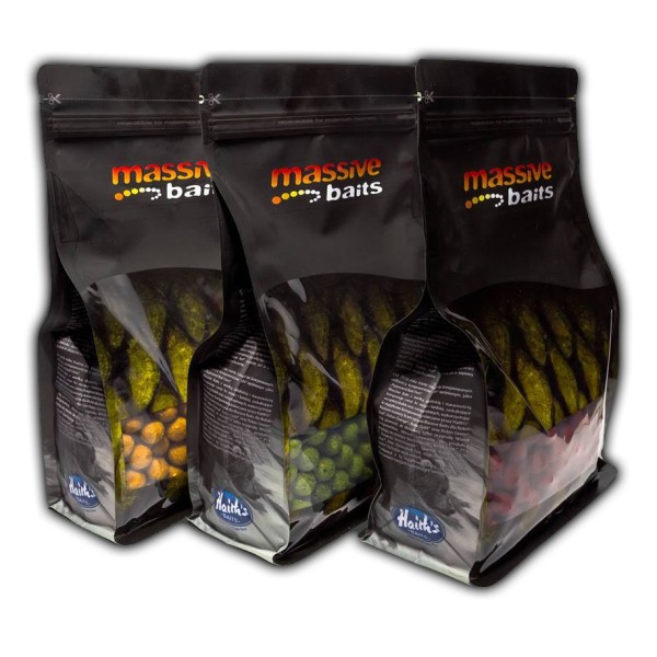 Massive Baits Kulki Strawberry Bergamotta 24mm 1kg