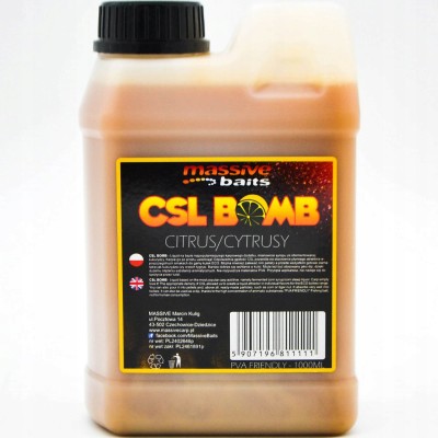 Massive Baits CSL Boomb Citrus 1000ml