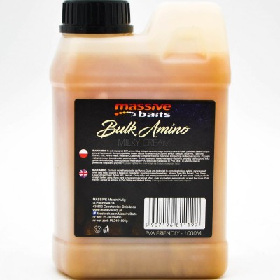 Massive Baits Zalewa Bulk Amino Milky Cream 1L