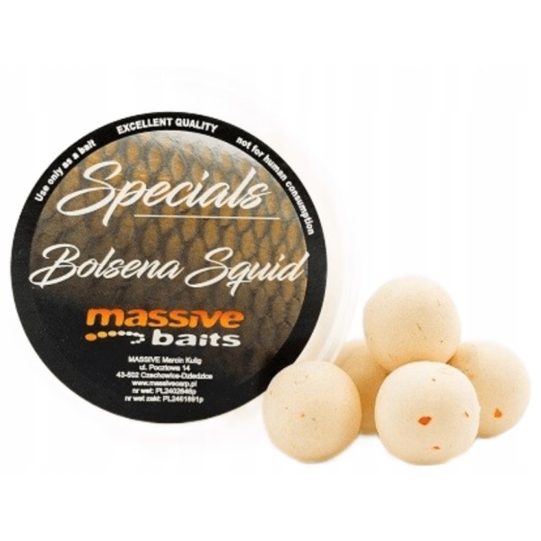 Massive Baits Kulki Bolsena Squid Pop-Up 18mm/200ml
