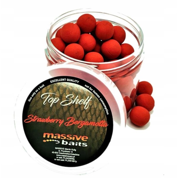 Massive Baits Strawberry Bergamotta Pop-Up 14mm/200ml