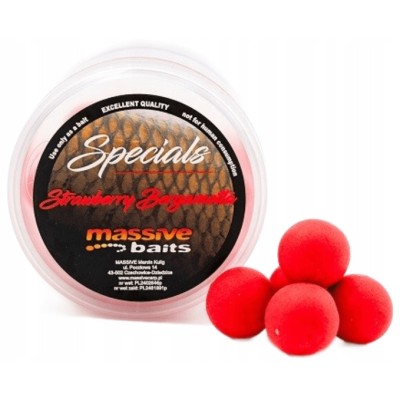 Massive Baits Strawberry Bergamotta Pop-Up 18mm/200ml