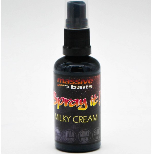 Massive Baits Spray It Milky Cream 50ml