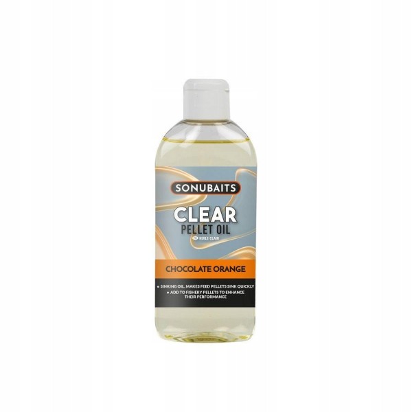 Sonubaits Liquid Clear Pellet Oil Chocolate Orange 200ml
