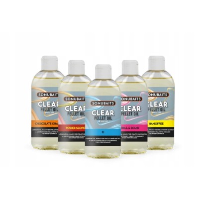 Sonubaits Liquid Clear Pellet Oil Krill&Squid 200ml