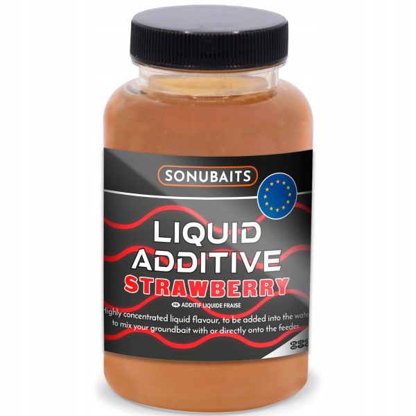 Sonubaits Liquid Additive Strawberry 250ml
