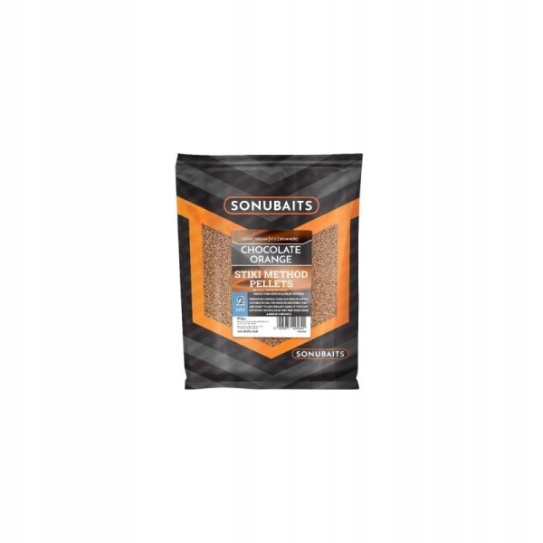 Sonubaits Chocolate Orange Stiki Method Pellets 2mm/900g