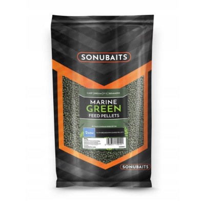 Sonubaits Marine Green Feed Pellets 2mm/900g