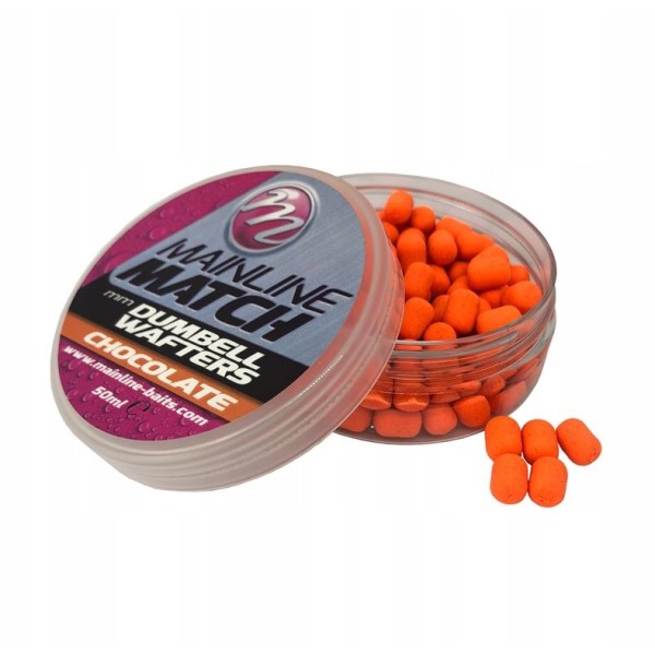 Mainline Match Dumbell Wafters Orange-Chocolate 6mm/50ml