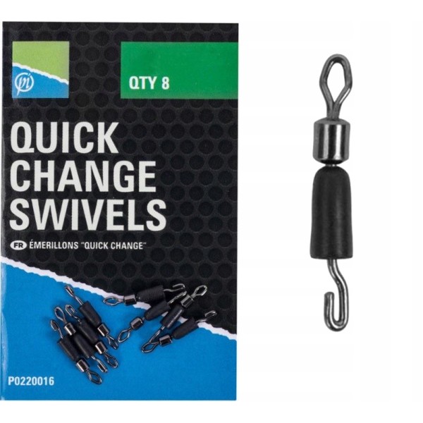 Preston Krętlik Quick Change S/8szt.