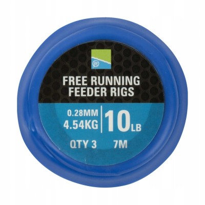 Preston Gotowe Zestawy Free Running Feeder Rigs/3szt