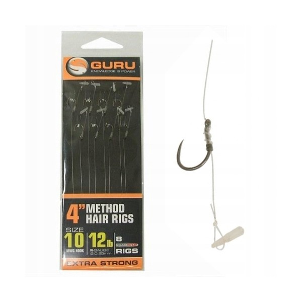 Guru Gotowe Przypony Speedstop QM1 10cm/0.17mm/r.16/8szt