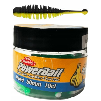 Berkley Powerbait Power Naiad  Black/Sunshine Yellow 3cm