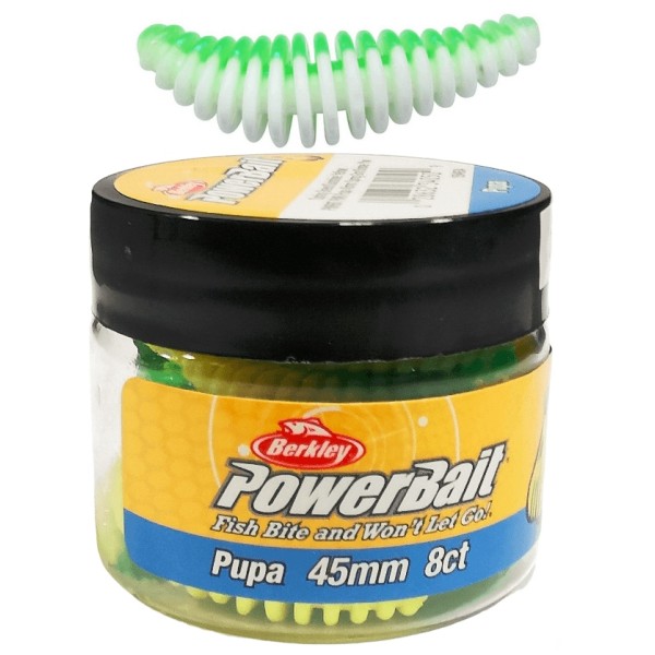 Berkley Powerbait Power Naiad  Spring Green/White 3cm