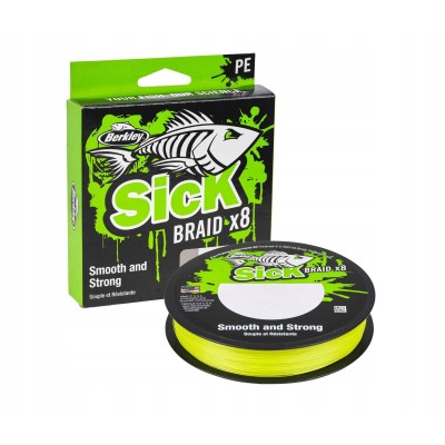 Berkley Plecionka Sick Braid x8 Flame Green 0.19mm/150m