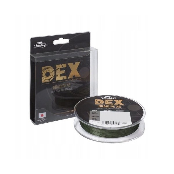 Berkley Plecionka DEX x8 0,14mm/150m