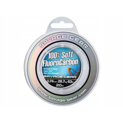 Savage Gear Soft Fluorocarbon 0.26mm 50m 4.70kg