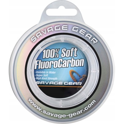 Savage Gear Soft Fluorocarbon 0.49mm 35m 15.20kg