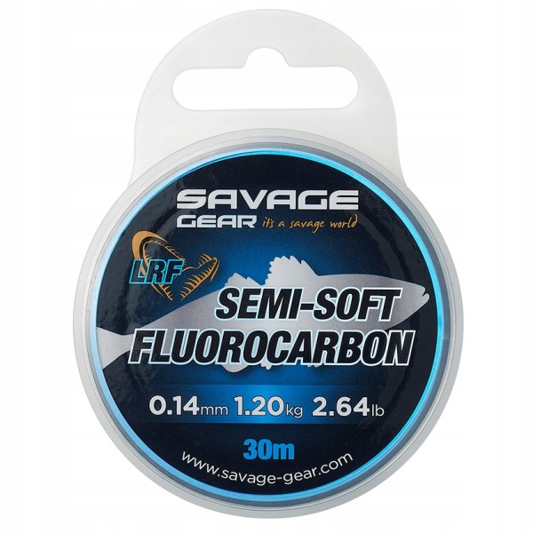SavageGear SemiSoft Fluorocarbon LRF 0,14mm/30m