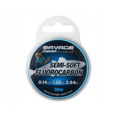 SavageGear SemiSoft Fluorocarbon LRF 0,19mm/30m
