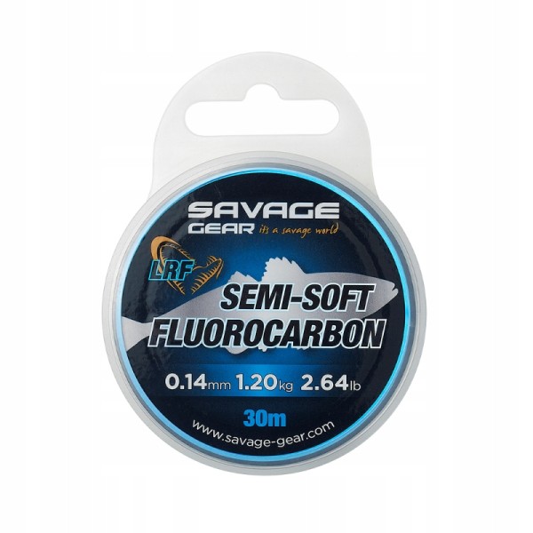 Savage Gear Fluorocarbon Semi-Soft Seabass 0.32mm 30m