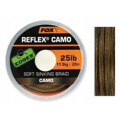 Fox Reflex Camo Soft Sinking Braid 25lb/20m