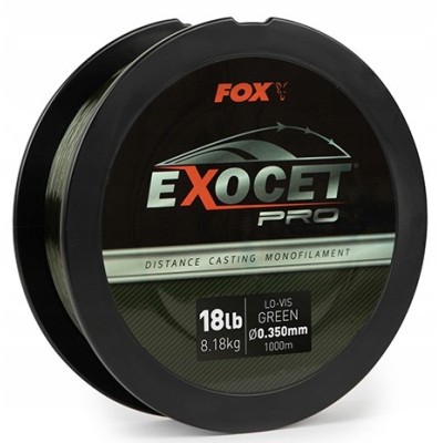 Fox Żyłka Exocet Pro Green 0,35mm/1000m/18lbs