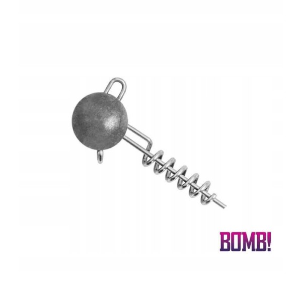 Główki jigowe Delphin BOMB! Twisto Jiger/ 10g/ 3 szt
